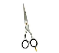 Nixcer Professional Super Cut Jaguar Hair Cutting Scissor for Saloon & Home- High Carbon Stainless Steel with Pointed Tip for Precision Cutting (Sand, 7.5")