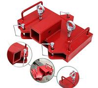 NIXFACE 2" Forklift Towing Attachment - Trailer Hitch Receiver for Dual Pallet Forks