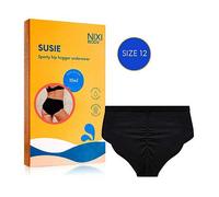 NIXI Body Susie Black 12 VPL-Free Hip Hugger Leakproof Knickers