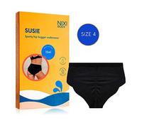 NIXI Body Susie Black 4 VPL-Free Hip Hugger Leakproof Knickers