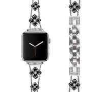 Nixiamy Metal Bands Compatible with Apple Watch Bands 42mm 41mm 40mm 38mm,Stainless steel Bracelet for Apple Watch Watch Series 10 9 8 7 6 5 4 3 2 1 SE Ultra for Women