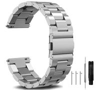 Nixiamy Nxiamy Stainless Steel Watch Strap16mm 18mm 20mm 22mm 24mm Quick Release Metal Watch Band Universal Smartwatch Replacement Bracelet for Men Women