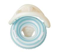 Nixiara Baby Inflatable Swimming Ring with Hood,Inflatable Toddler Swimming Aid Safety | Playful Floater with Sun Protection for Children Outdoor Activities Pool More