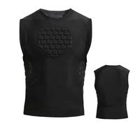 Nixiara Baseball Chest Protector Youth - Quick Dry Breathable Elastic Material | Sleeveless Baseball Vest for Protection,For Women, Men, Players and Athletes During Basketball, Sports & Training