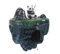 Nixiara Betta Floating Aquarium, Landscaping Accessories, Fish Tank Island, for Home, Office, Farmhouse, Living Room, Study, Men, Women, Family and Friends