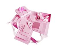 Nixiara Birthday Exploding Box, Creative 5-Layer Reusable Home Decoration, Christmas Money Box, For Birthday, Halloween, Holidays, New Year, Children, Adults, Family, Friends, Wedding Party
