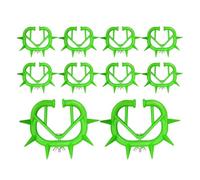 Nixiara Calf Nose Ring Cattle Breeding Tool, Cow Nose Ring, Cattle Nose Ring 10pcs Weaning for Calves Anti-Suction | Great Tools for, riferimento alla descrizione, PVC, Please refer to