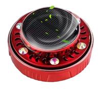 Nixiara Car Fragrance Diffuser, Car Aroma Therapy - Solar Powered Long Lasting Flying Saucer Shaped Fragrance Diffuser, Rotating Car Interior Accessories, Multifunctional Dashboard Decoration