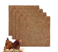 Nixiara Chicken Coop Nest Pads, 4pcs Nest Pillow for Chicken Coop, Reusable Laying Nest Mat Poultry Supplies for Winter Stable Indoor Outdoor Meadow
