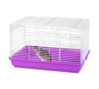 Nixiara Chinchilla House, Hedgehog Cage - Portable Gerbil Home - PET Accessories, Chinchilla Cage with Removable Bottom for Sleeping Relaxing