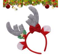 Nixiara Deer Antler Headband,Holidays Hairband - Deer Antler Headband To Wash The Face | for Wedding Travel Holiday Picnic Barbecue Garden Party Meeting Dinner Stage