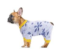 Nixiara Dog Pyjamas Christmas Girls, 1 Pack Soft Flannel Pjs for Dogs, Dog Clothing for Winter, Medium 4 Legs, Dog Clothing for Small Medium Dog Boys Girls