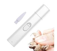 Nixiara Electric Dog Nail File, Dog Foot Grinder,Professional Puppy Nail File - Electric Cat Flippers, Clumi Trimmer, Grooming Tool for Dogs