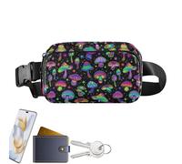 Nixiara Fashion Waist Packs, Belt Bag for Women | Adjustable Waist Pack for Men Reflective Strip | Versatile Compact Belt Purse for Cycling Hiking, C, Se référer au descriptif, Refer to description
