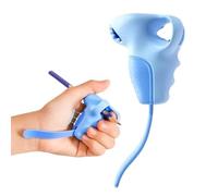 Nixiara Finger Rests for Pencils - Ergonomic Colorful Silicone Writing Aid,Handwriting Pencil Holder Tools | For Young Kids, Kids, Adults, People with Special Needs