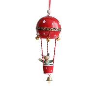 Nixiara Hot Air Balloon Ornament, Christmas Hot Air Balloon Ornaments, Christmas Tree Bell Pendant, Hot Air Balloon Decoration, Christmas Tree Decoration, Hot Air Balloon Christmas Decoration For The