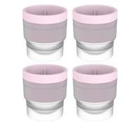 Nixiara Ice Ball Shape | Flexible Circle Ice Mold - Silicone Round Drinking Mold for Whisky Wine Cocktail Kitchen Holiday Picnic Barbecue Celebrations Parties Walks Christmas Halloween