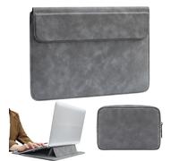 Nixiara Laptop Storage Sleeve - Laptop Case with Support Stand - Full Protection Organizer with Magnetic Buckle Closure for Workers Students Women Men Travel School