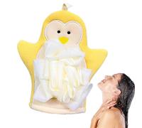 Nixiara Scrub Mitt - Double-Sided Body Wash Gloves,Elastic Rich Foaming Towel, Skin-Friendly Shower Mitten for Soothe, Cleanse Your Skin