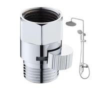 Nixiara Shower Control And Check Valve,Brass Core Water Pressure Regulator Water Flow Limiter For Prevention Of Leakage | Water Shut-Off Valve - Faucet Indoor Plumbing Connection