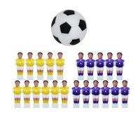 Nixiara Soccer Men Set | Resin Table Guys Soccer Player Figures | Creative Football Figures Accessories for Fans, Kids, Adults, Boyfriends