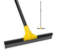 Nixiara Squeegee Broom for Floor | Home Window Water Scraper - Detachable Window Cleaning Tool for Glass Door Shower Pool Car Balcony Bathroom Kitchen Housekeepers RV Travelers Homeowners