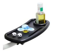 Nixiara Stroller Cup Holder Mount,360 Degree Rotatable Storage And Organizer Holder - Stroller Storage Compartment,for Boys Girls Kids Shopping Camping Picnic Hiking Getaway