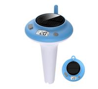 Nixiara Swimming Pool Temp Gauge | Lcd Display Solar Powered - Hot Tub Water Temperature Gauge | for Home Outdoor Backyard Hotel Commercial Houseowners Residents