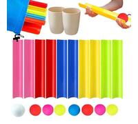 Nixiara Team Building Activities, Portable Set with Storage Bag, Team Building Activities, for Family, Business, Party, Garden, Sport, School Camp, Exercise