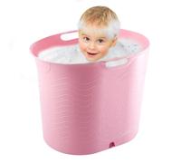 Nixiara The Kids Shower Bathtub, Portable Kids Bathtub | Shower Spa Tub Seat Soaker | Portable Hot Spa Tall Bathtub Tub for Boys Girls Girls