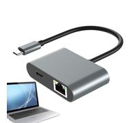 Nixiara USB Ethernet Adapter - Gigabit Smart Ethernet To USB - Internal Components And Accessories For Computer Monitor Projector Laptop Phone Classroom Travel Offices