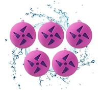 Nixiara Water Balloons - Splash Balls for Swimming Pool Set of 5 - Fun Reusable Balloons for Boys and Girls Outdoor Games at Summer Parties and Activities