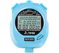 NIXIE 300 Professional Stopwatch Timer, 300-Lap Split Memory Digital Stopwatch with 3-Line Display, Pacer 1-320 BPM, Countdown Timer, Stop Watch for Coaches Swimming Running, Referee Watch