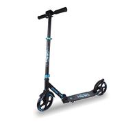 NIXIN 200 Folding 2 Wheel Scooter: Lightweight Foldable Design, PU Wheels, Rear Mudguard Brake, Adjustable Handlebar, Shock-Reducing Sleeve, Lowered Deck, Urban Commuter for Adults & Kids - TEMPISH