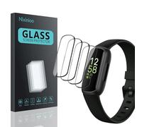 Nixinioo [Pack of 4] Screen Protector Compatible with Google Fitbit Inspire 3, HD Clear Soft TPU Screen Protector, Bubble-Free, Scratch-Resistant, Maximum Coverage, Self-Healing