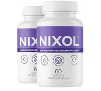 Nixol Weight Management Support Capsules - Apple Cider Vinegar, Magnesium, Zinc, Ginger Root, Natural Ingredients, 120 Vegan Capsules, Manufactured in The UK, Slim Warriors