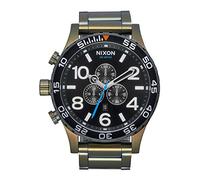 Nixon A083-5092-00 Unisex Analogue Japanese Quartz Movement Watch with Stainless Steel Strap, Black Sunray/Surplus