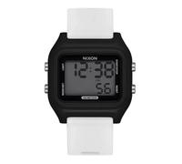 Nixon A1399-005-00 Men's Digital Watch with Plastic Strap, Black, Strap.
