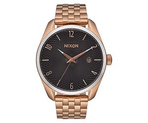 Nixon Bullet Spring 2017 Rose Gold/Black Sunray, Rose Gold/Black, Standard Size, Bracelet