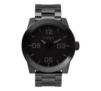 NIXON Corporal SS A346. 100m Water Resistant XL Men’s Watch (48mm Watch Face. 24mm Stainless Steel Band), Black, One Size, Corporal SS