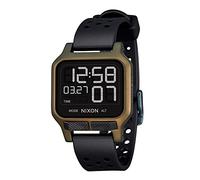 NIXON Heat A1320 - Surplus - 100M Water Resistant Men's Ultra Thin Digital Sport Watch (38mm Watch Face, 20mm PU/Rubber/Silicone Band)
