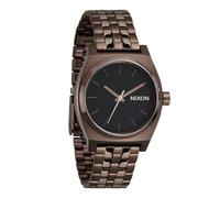 Nixon Medium Time Teller A1130. 100m Water Resistant Women’s Watch (31 mm Stainless Steel Watch Face), Chocolate/Black Coffee, Medium Time Teller