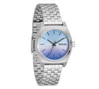 NIXON Medium Time Teller A1130-100m Water Resistant Women's Analog Watch, Silver/Dusk, Medium Time Teller