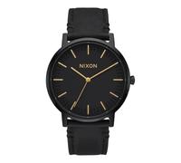 NIXON Men Analog Quartz Watch with Leather Strap A10581031-00