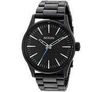 NIXON Men's A450712 Sentry 38 SS Analog Display Japanese Quartz Black Watch