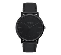 NIXON Men's Analog Quartz Watch with Leather Strap A1058001-00