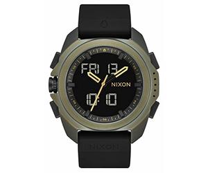 Nixon Men's Analogue Digital Japanese Miyota Watch with Silicone Strap A12671089-00