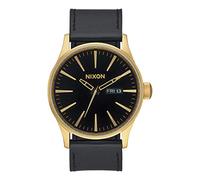 NIXON Mens Analog Quartz Watch with Leather Strap A105-513-00