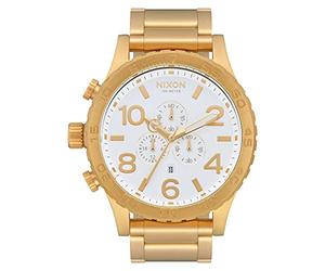 Nixon Men's Analogue Quartz Watch with Stainless Steel Strap A083-508-00