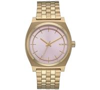 Nixon Men's Quartz Watch Analogue Display and Stainless steel Gold plated Strap A0452360-00
